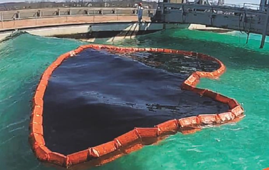 便攜式攔油索圍油污